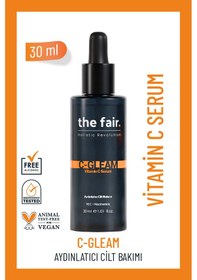 Resim the fair. C*gleam Gözenek Bakımı Cilt Serumu %2 Vitamin C +%2 Niacinamide 30 ML 