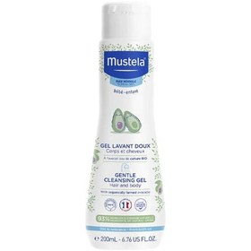 Resim Mustela Gentle Cleansing Gel Yenidoğan Şampuanı 200 ml 