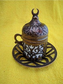 Resim Osmanlı Motifli Kahve Fincanı 