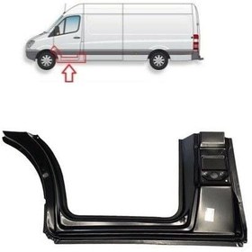 Resim Mercedes Sprinter Ön Kapı Frangart Alt Sol 2006 Sonrası Uyumlu 