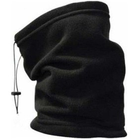 Resim Unisex Siyah Polar Boyunluk Kıslık 