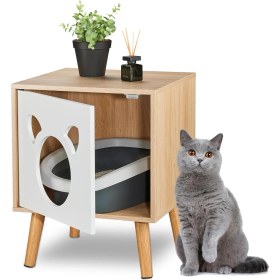 Resim Pawbox Komodin Çok Amaçlı Kedi Mobilyası 