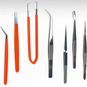 Resim 7’li Profesyonel Cımbız Seti – Hassas Işler, Elektronik, Model ve Güzellik Kullanımı Için 