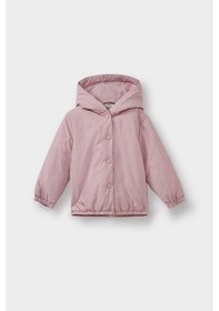 Resim Defacto Su Geçirmez Kapüşonlu Mont Kız Bebek F8361a526sppn426 Pembe-pn426 