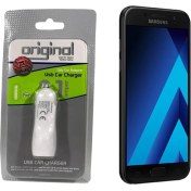 Resim Case Man Samusng Galaxy A3 2017 Araç Şarj Cihazı Hızlı Şarj Özellikli Adaptör 