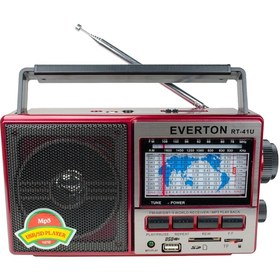 Resim Everton Rt-41U Usb Fm Ve Mp3 Çalma Özellikli Portatif Radyo 