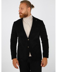 Resim Brango 30151 Erkek Blazer Ceket Siyah 