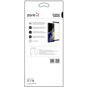 Resim Apple iPhone 7 Zore 3D Short Curve Nano Ekran Koruyucu - Siyah 