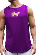 Resim BLUU Bearx Kolsuz Sporcu T-shirt Tank Top Spor Atlet 