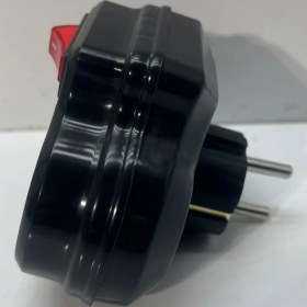 Resim Mutlusan Ikili Anahtarlı Golyat Fiş Priz Siyah Mutlusan 