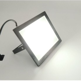 Resim Beyaz Renkli Led Projektör 50 Watt Yüksek Lümen 