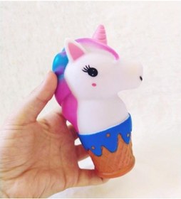Resim Hdmarketim 4 Farklı Renk Değiştiren Külahta Unicornled Lamba 