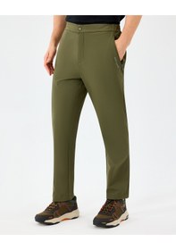 Resim Skechers M Coated Slim Pant Erkek Haki Pantolon S2520148-0096 Haki 