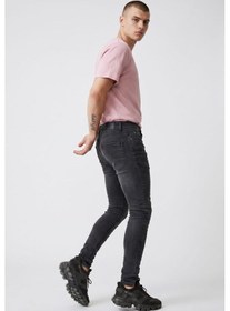 Resim BLACK STEEL Yıkamalı Erkek Denim Pantolon-kod:811 Antrasit 