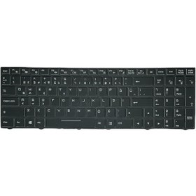 Resim Monster Uyumlu N850Hj1 Notebook Klavye - Tuş Takımı / Siyah - Tr - 542310917 