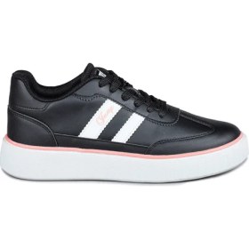 Resim Jump 28146 Siyah - Somon Pembe Kadın Sneaker Günlük Spor Ayakkabı 