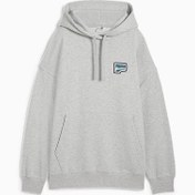 Resim DOWNTOWN Kadın Oversize Kapüşonlu Sweatshirt 