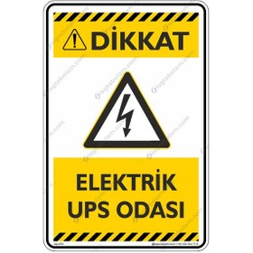 Resim Elektrik UPS Odası 