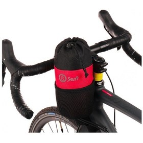 Resim Semçanta - Bikepacking Gidon Suluk ve Malzeme Çantası - Kırmızı 