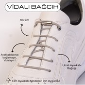 Resim Mag Shoes Care 100cm Akıllı Vidalı Ayakkabı Bağcığı 