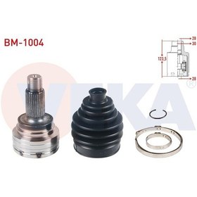 Resim Veka-bm-1004 - Aks Kafası Sol-sag On Dıs 28 0x57 Uzunluk 123,5m 