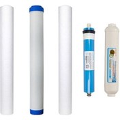 Resim Sulook Su Arıtma 20 İnç Filtre Takımı + Membran Ve Tatlandırıcı Filtre 