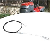 Resim Vkemall Gx21634 Gx22026 John Deere 12pb, 14sb, Jx75 Vb. Çim Biçme Tractorları İçin Dayanıklı Abs-alüminyum-çelik Push Pull Yedek Kablosu 