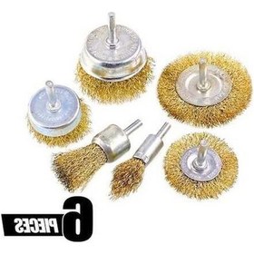 Resim Dancemonkey Pas Cila Sıyırma Kıvrımlı Tekerlek Temizleme Tel Fırça N11.7451 Seti 