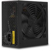 Resim EVEREST EPS-600A REAL 600W 12CM FAN 4*SATA AKTİF PFC OYUNCU PC DESTEKLİ POWER SUPPLY 