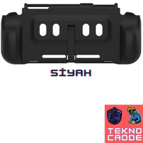 Resim Beboncool L TNS-1170 Kart Hazneli Standlı Grip El Destekli Nintendo Switch OLED Silikon Kılıf 