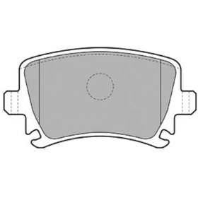 Resim Vw Golf V 1.4 2007-2009 Delphi Arka Fren Balatası N11.6101 