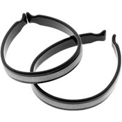 Resim Aim Reflektörlü Paça Bandı Siyah - Kırmızı 