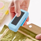 Resim holy Poşet kapatıcı Mini Sealing Gıda Kuruyemiş Poşet Ağzı Kapatma Makinası 
