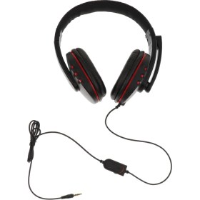 Resim Stereo Kablolu Kulaklık Oyun Çift Kulak Kulaklık Sony Ps4 Laptop Için Mic ile 