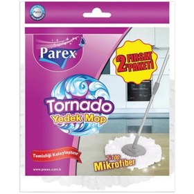 Resim Parex Tornado Mop Yedek 1+1 4 Adet 