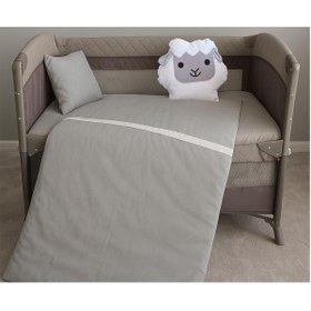 Resim Kujju Pamuklu Oyun Parkı Uyku Seti - Gri - Gri / Standart 