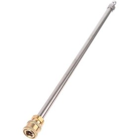 Resim Didadodo Elektrikli Yıkama Borusu 1/4 İnç Uzatma Çubuğu Yüksek Basınçlı Yıkama Makinesi Uzatma Çubuğu Teleskopik 