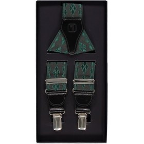 Resim Koyu Yesil Kalın Pantolon Askısı - Regular Fit / Koyu Yesil / 00 
