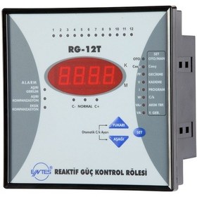 Resim Entes Rg-12t Reaktif Güç Rölesi 12 Kademe, M0343 