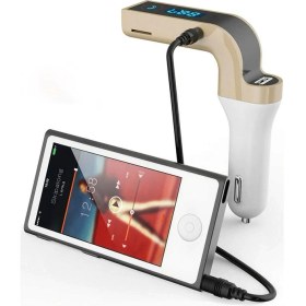 Resim Mezigarc Çakmaklık Girişine Uyumlu Bluetooth Müzik Kiti Fm Transmitter Cihazı Mp3 Çalar Çakmaklık Şarj Soketi 