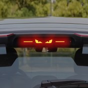 Resim Yüksek Pozisyon Fren Işığı Çıkartmaları - Kırmızı Parıltılı, Görünürlüğü Artırma ve Güvenlik için, Kolay Uygulanabilir Yapışkanlı, Sedanlar, SUV'lar, Kamyonetler ile Uyumlu - Kişiselleştirilebilir Araç Dekoru, Araç Güvenliği Yükseltme, Göz Alıcı Tasarım, Premium Otomotiv Filmi, SUV Sahipleri İçin 