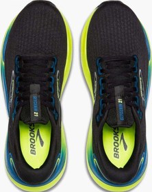 Resim Brooks Erkek Glycerin Gts 21 Koşu Ayakkabısı, Üstün Yumuşaklık & Destek Siyah 