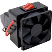 Resim Taşınabilir Araç Isıtıcısı, Araba İç Isıtıcısı Elektrikli Isıtıcı Araba Buz Çözücü Araba Saç Kurutma Makinesi 