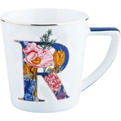 Resim Lucky Art LYEG 268 R Harfli New Bone Porselen Kupa 