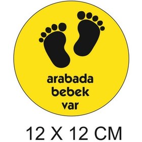 Resim Arabada Bebek Var Ayak Izi 