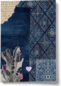 Resim Vintage Serisi 13 Yadigar A6 Çizgili Mini Defter Not Defteri Çok Renkli 