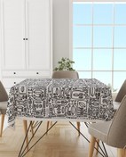 Resim Kuşlar ve Dudaklar, Dikdörtgen Masa Örtüsü (140x215) 