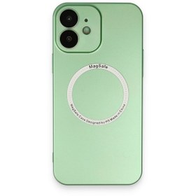 Resim Iphone 11 Kılıf Jack Magneticsafe Lens Silikon - Yeşil 21153 