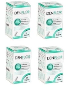 Resim denflor Probiyotik 10 Kapsül - 4'lü Paket 