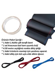 Resim Detay DİREKSİYON KILIFI DACİA DUSTER- LODGY- SANDERO 2013 UYUMLU SÜET SPOR TURUNCU ŞERİTLİ TURUNCU DİKİŞ 